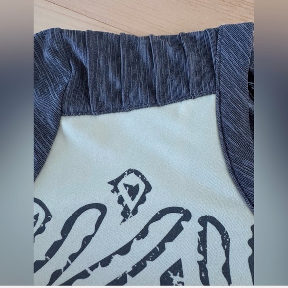 Harley-Davidson Cream and Gray Bomber Jacket with Embroidery - Picture 6 of 10